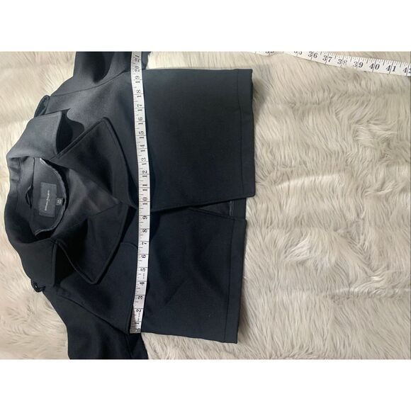 Banana Republic Factory Bonded Gabardine Jacket in Black XS - Picture 7 of 9